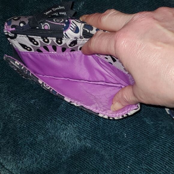 Vera Bradley Mimosa Medallion Tri-Fold RFID Wallet Smartphone‎ Wristlet - Picture 6 of 6